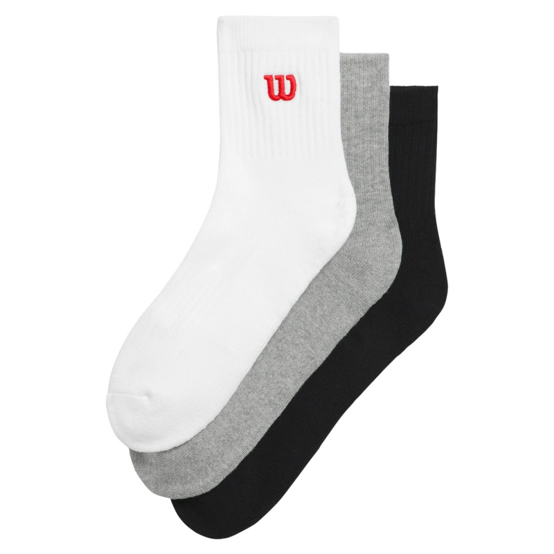 Chaussettes Wilson Top Blanc x3 - Esprit Padel Shop