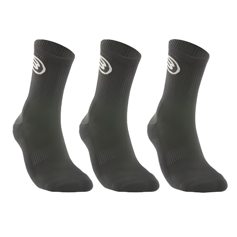 Chaussettes Bullpadel BP-262 Noir X3 - Esprit Padel Shop