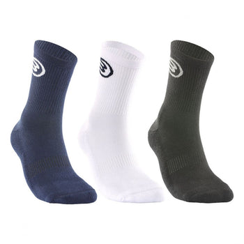 Chaussettes Bullpadel Noir blanc bleu 2409 - Esprit Padel Shop