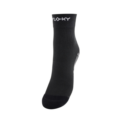 Chaussettes de Compression Floky Multisport Noir - Esprit Padel Shop