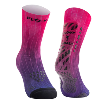 Chaussettes de compression Floky S-Mash 3D Fantasy Pink Nebula - Esprit Padel Shop