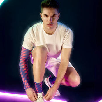 Chaussettes de compression Floky S-Mash 3D Fantasy Tokyo - Esprit Padel Shop