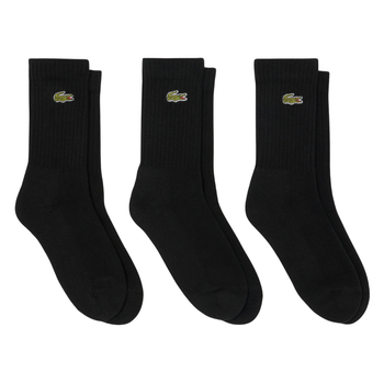 Chaussettes Lacoste Noir x3 - Esprit Padel Shop