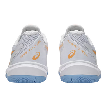 Chaussures de padel Femme Asics Game FF Blanc/Orange - Esprit Padel Shop
