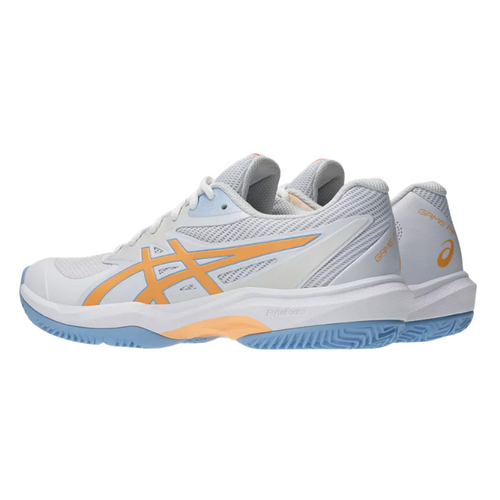 Chaussures de padel Femme Asics Game FF Blanc/Orange - Esprit Padel Shop