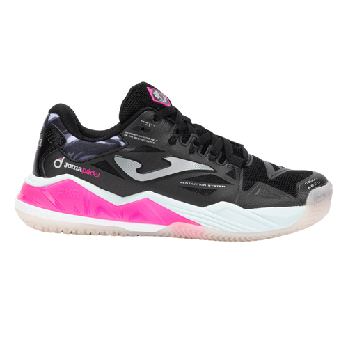 Chaussures de padel Joma Spin Lady Noir Femme - Esprit Padel Shop