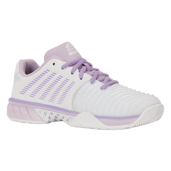Scarpe padel K-Swiss Express Light 3 da donna Padel Bianco/Viola - Esprit Padel Negozio