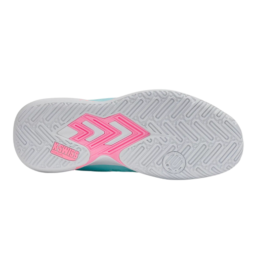 Chaussures de padel Femme K-Swiss Ultra Court Padel Bleu/Rose - Esprit Padel Shop
