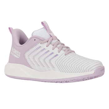 Chaussures de padel Femme K-Swiss Ultrashot Light Padel Blanc/Rose - Esprit Padel Shop