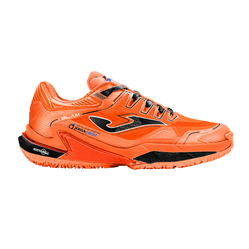 Chaussures de padel Homme Joma Slam Men Orange 2024 cote - Esprit Padel Shop