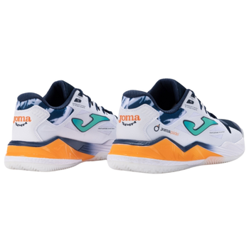 Chaussures de padel Homme Joma Spin Blanc/Orange - Esprit Padel Shop