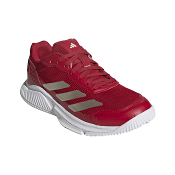 Chaussures de padel Femme Adidas Court Quick Rouge - Esprit Padel Shop
