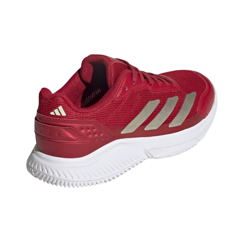 Chaussures de padel Femme Adidas Court Quick Rouge - Esprit Padel Shop