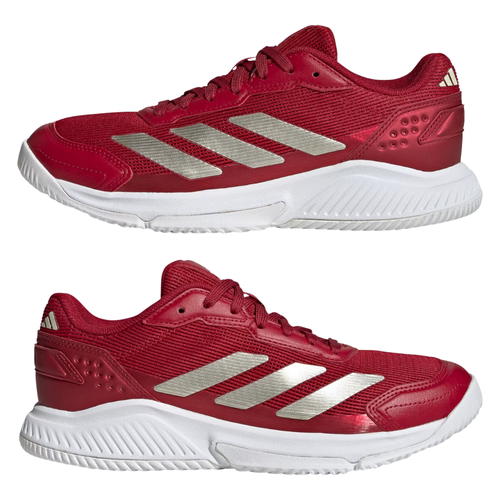 Chaussures de padel Femme Adidas Court Quick Rouge - Esprit Padel Shop