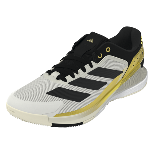 Chaussures de padel Homme Adidas Crazy Quick Boost Blanc/Gold - Esprit Padel Shop