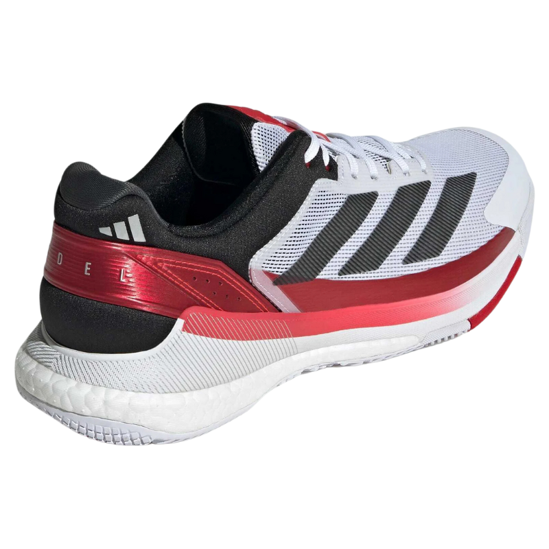 Chaussures de padel Homme Adidas Crazy Quick Boost Blanc/Rouge - Esprit Padel Shop