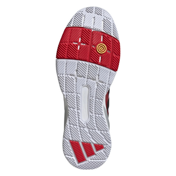 Chaussures de padel Homme Adidas Crazy Quick LS Blanc/Rouge - Esprit Padel Shop