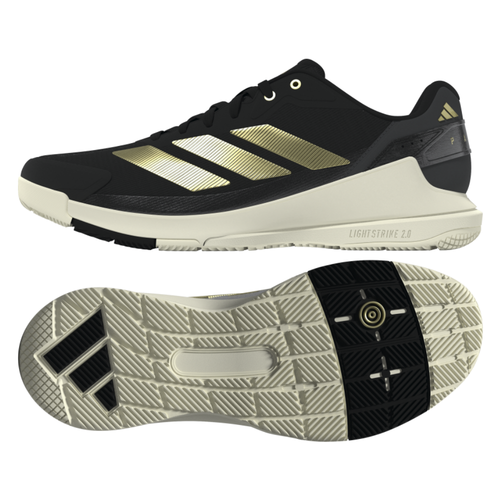 Chaussures de padel Homme Adidas Crazy Quick LS Noir/Gold - Esprit Padel Shop