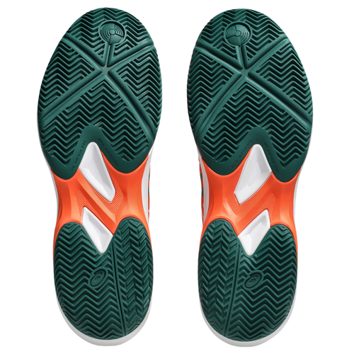Chaussures de padel Homme Asics Game FF Padel Orange/Vert - Esprit Padel Shop