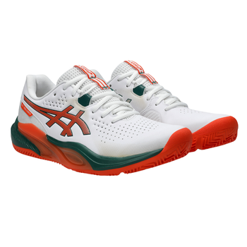 Chaussures de padel Homme Asics Gel Challenger 15 Padel Blanc/Vert - Esprit Padel Shop
