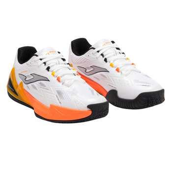 Chaussures de padel Homme Joma Open Men Blanc/Orange - Esprit Padel Shop