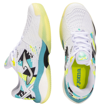 Chaussures de padel Homme Joma Smash Men Blanc/Bleu - Esprit Padel Shop