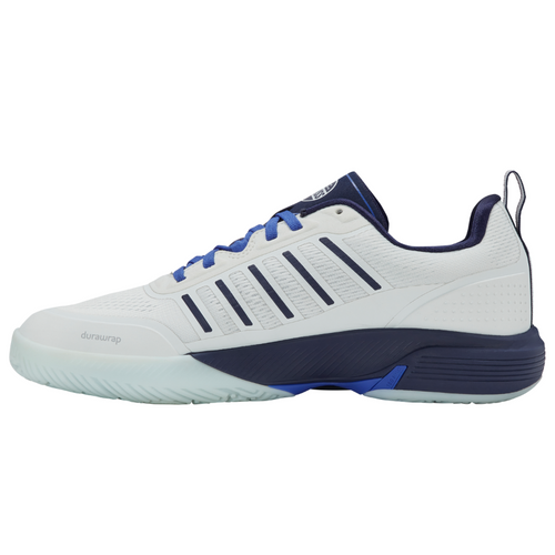 Chaussures de padel Homme K-Swiss Ultra Court Padel Blanc/Bleu - Esprit Padel Shop