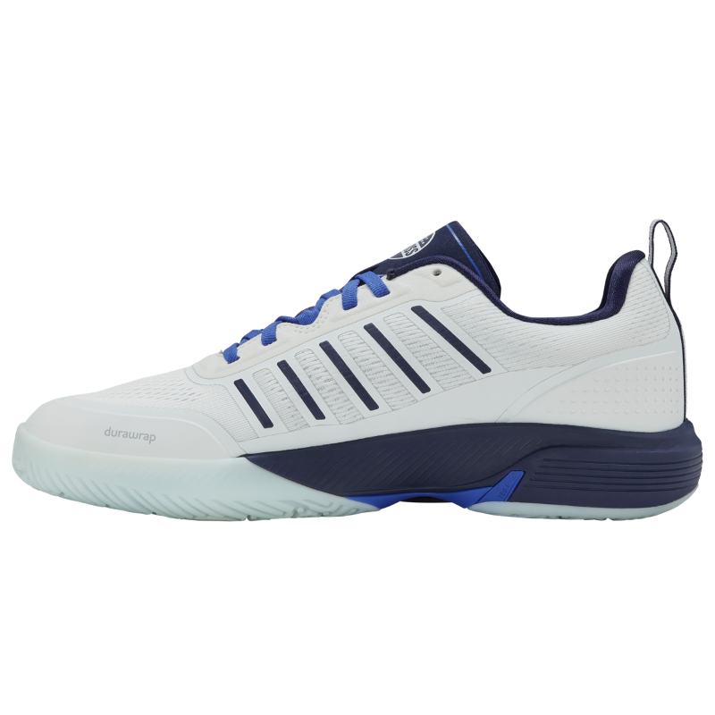 Chaussures de padel Homme K-Swiss Ultra Court Padel Blanc/Bleu - Esprit Padel Shop