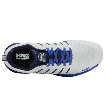 Chaussures de padel Homme K-Swiss Ultra Court Padel Blanc/Bleu - Esprit Padel Shop