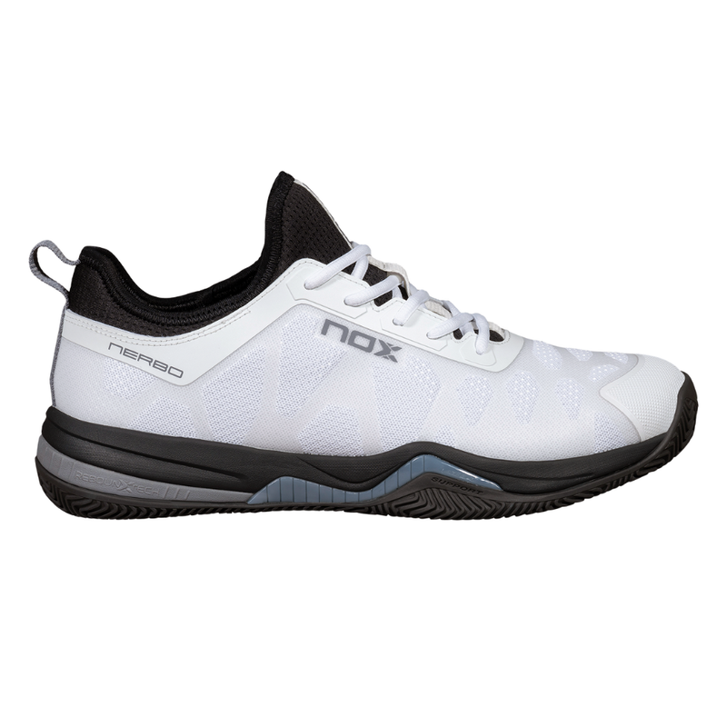Chaussures de padel Homme Nox Nerbo Noir/Blanc - Esprit Padel Shop