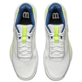 Chaussures de padel Homme Wilson Rush Pro 5 Padel Blanc/Jaune - Esprit Padel Shop