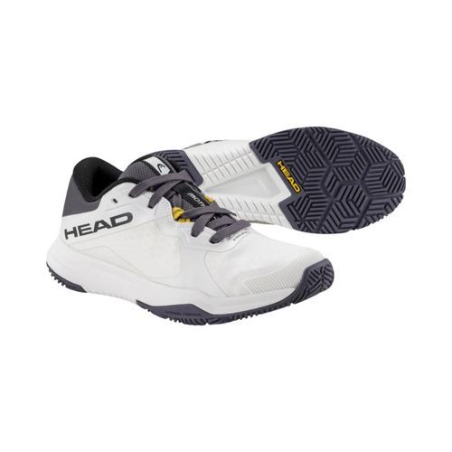 Chaussures de padel Junior Head Motion Blanc/Noir - Esprit Padel Shop