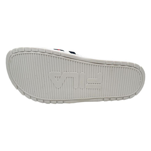 Claquettes Homme Fila Heritage Slide Blanc - Esprit Padel Shop