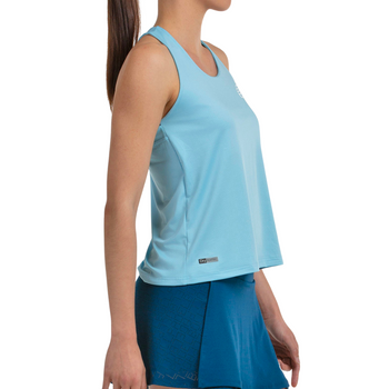 Canotta da donna Bullpadel Daca blu - Esprit Padel Negozio