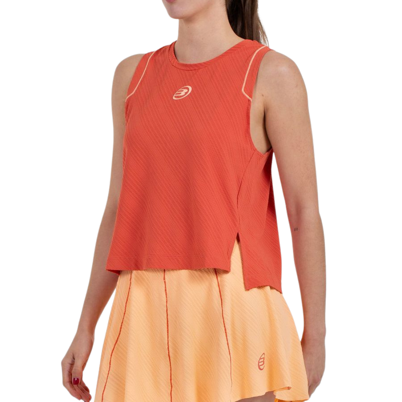 Canotta da donna Bullpadel Amalia arancione - Esprit Padel Negozio