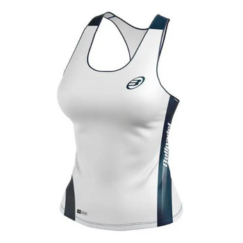 Débardeur Bullpadel Binas femme Blanc - Esprit Padel Shop