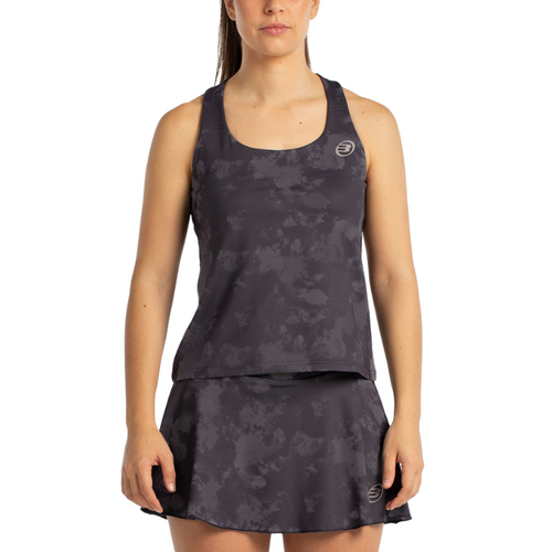 Bullpadel Exoro Women's Black Tank Top - Esprit Padel Shop