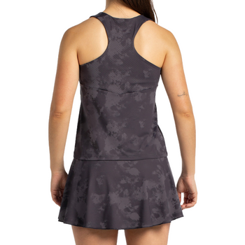 Bullpadel Exoro Women's Black Tank Top - Esprit Padel Shop