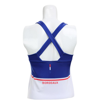 Canotta Bullpadel Premier Padel P2 Bordeaux Donna schiena - Esprit padel Negozio