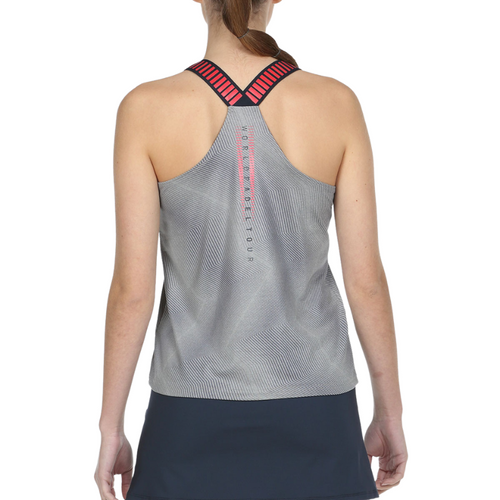 T-shirt Bullpadel Femme Revenga Gris - Esprit Padel Shop