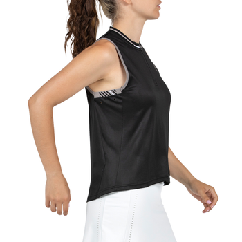 Débardeur Bullpadel Taila Noir Femme - Esprit Padel Shop