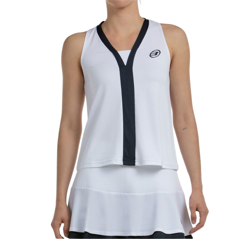 Débardeur Bullpadel Talita Blanc Femme - Esprit Padel Shop