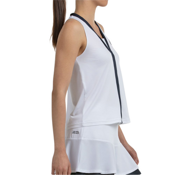 Camiseta de tirantes Bullpadel Talita Blanca Mujer - Esprit Padel Shop