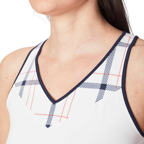 Camisola de alças Fila Hilke Branca Mulher