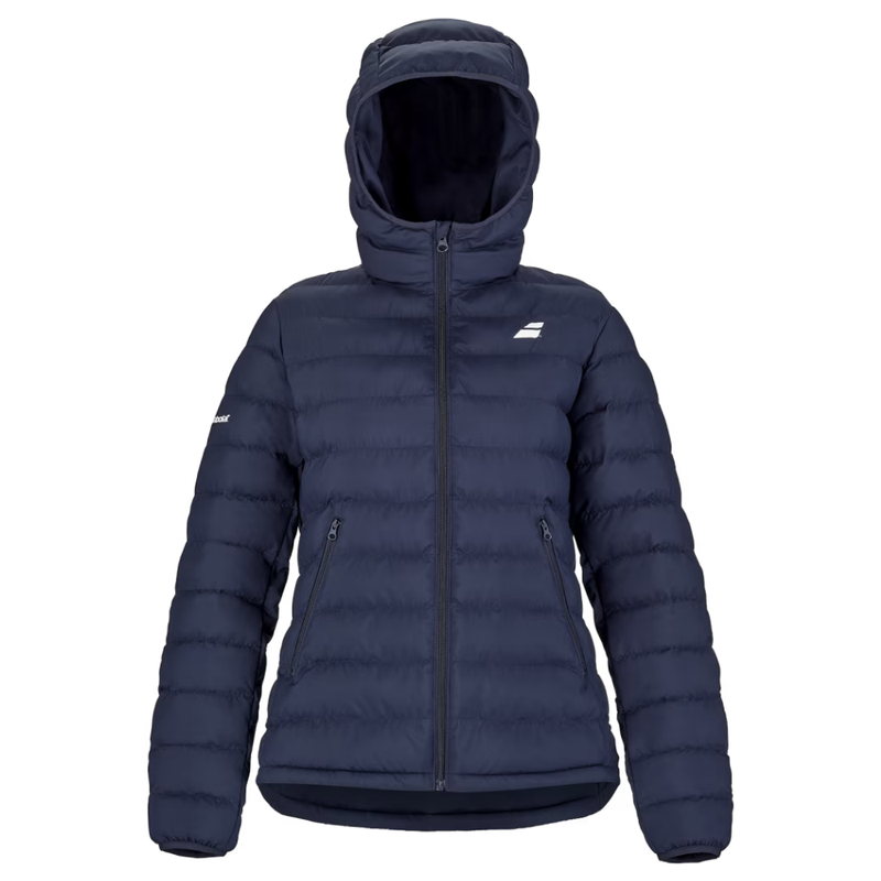 Doudoune Babolat Exercise Padded Jacket Femme Bleu Marine - Esprit Padel Shop
