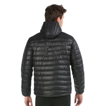 Chaqueta acolchada Bullpadel Loden negra - Esprit Padel Shop