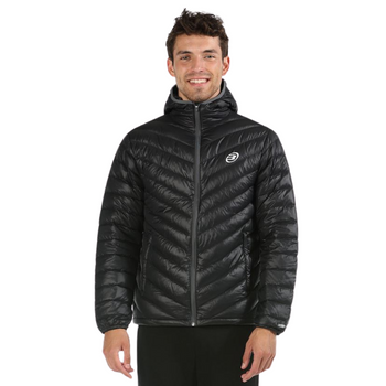 Chaqueta acolchada Bullpadel Loden negra - Esprit Padel Shop