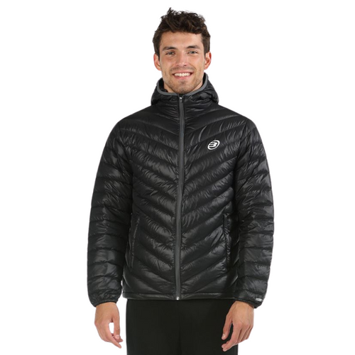 Chaqueta acolchada Bullpadel Loden negra - Esprit Padel Shop