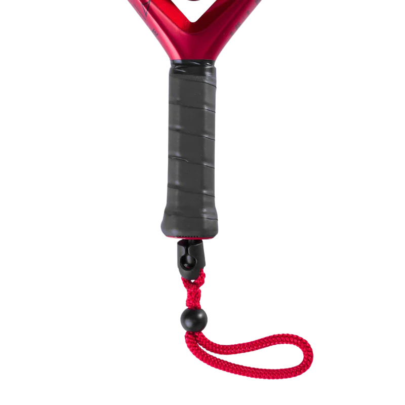 Dragonne Wilson à Tressage Serré Rouge - Esprit Padel Shop