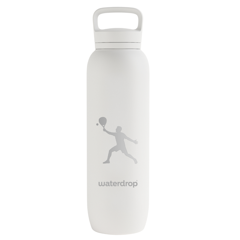 Gourde Waterdrop Inox Padel Blanc - Esprit Padel Shop